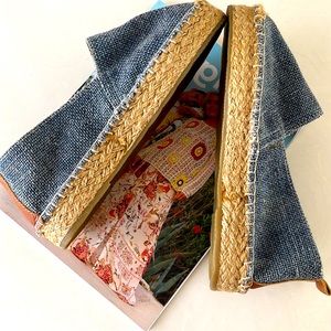 Blue Denim Espadrilles